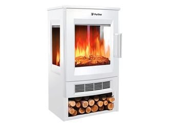 Purline Purline - Estufa El&eacute;ctrica Grande De Suelo Con Control Wifi Por App Blanco