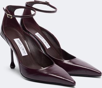 Jimmy Choo London Quinci leather pumps