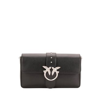 Pinko Shoulder Bags, female, Black, ONE SIZE, Love One Classic Slouchy Shoulder Bag
