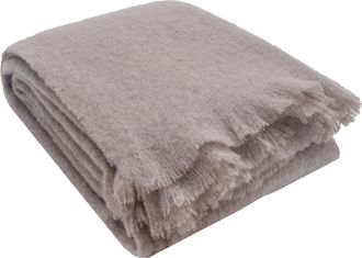 Schubiger M&ouml;bel Plaid Simba Taupe 130x180 cm