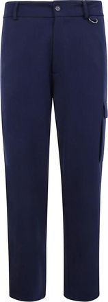 Family Fir$t Milano Klassieke cargobroek - Heren - Slim Fit Broeken - Blauw - L - Broeken