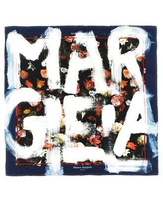 Maison Margiela Paris Scarf - Navy