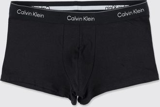 Calvin Klein Set di due boxer in cotone stretch con vita logata