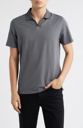 Robert Barakett Lake City Johnny Collar Polo in Grey at Nordstrom Rack, Size Small