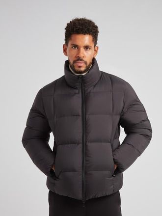 JACK1T Cloud Long Sleeve Puffer Racer Jacket in Black at Nordstrom, Size X-Large
