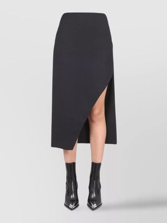 Alexander McQueen wool and mohair pencil skirt