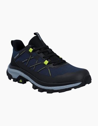 Hi-Tec Mens Hi-Tec Infuse Low Polyester Mens Black/Spellbound/Acid Lime Hiking Shoes - Size: 10