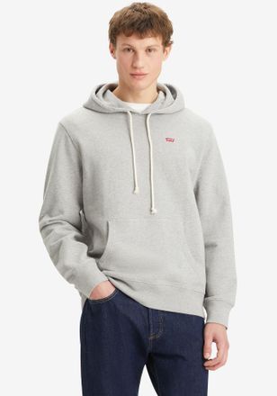Levi's Kapuzensweatshirt LEVIS NEW ORIGINAL HOODIE, Herren, Gr. XXL, grau (mid tone grau heathe), Sweatware, Obermaterial: 100% Baumwolle, normal h&uuml;ftbedecke