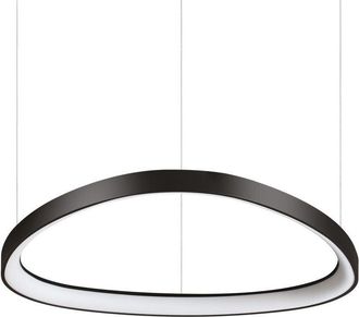 Ideal Lux Ideal Lux - Gemini 61cm led Integrated led Pendant Ceiling Light Black 2700K
