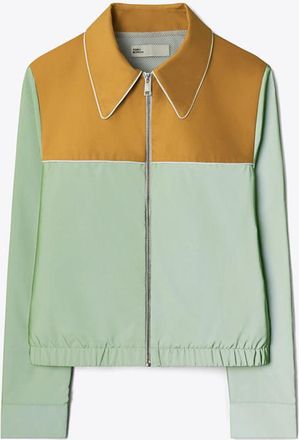 Tory Burch Womens Reflective Nylon Jacket, size XS