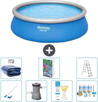 Bestway Piscina Bestway Fast Set Redonda - 457x122 Cm - 8-piezas S484