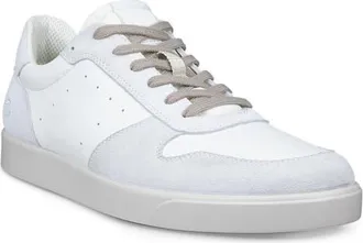 Ecco Street Lite Sneaker in Shadow White/white at Nordstrom, Size 44