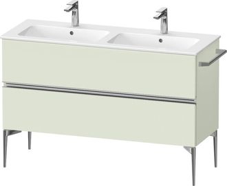 Duravit Duravit - Sivida Mueble Bajo Lavabo, 2 Cajones, Tirador Cromado