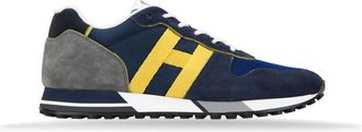 Hogan Heren Veterschoenen Sneakers - Heren - Sneakers - Veelkleurig - 40 EU - Su&egrave;de - Schoenen