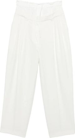 System Belt-loop Drawstring Trousers
