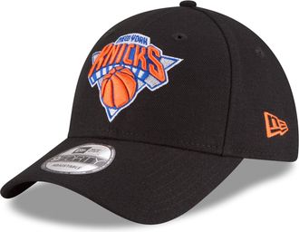 New Era Unisex-Adult NBA The League 9FORTY Basketball Black Alternate Team Color Adjustable Hat Cap One Size Fits All, New York Knicks - Black, One size