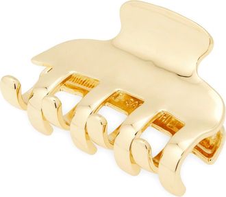Lele Sadoughi Mini Claw Clip in Gold at Nordstrom