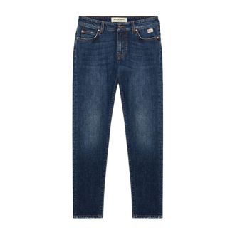 Roy Rogers Slim Fit Jeans, male, Blue, W40, Denim Jeans for Men