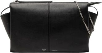 Celine Pre-owned Cross Body Bags, female, Black, Size: ONE SIZE Pre-owned Vintage Shoulder Bag