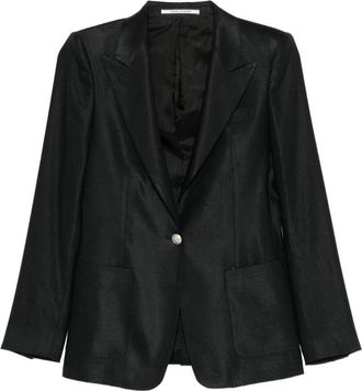 Tagliatore Womens Wool Double-Breasted Suit