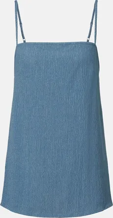 JADE Swim Iris seersucker top