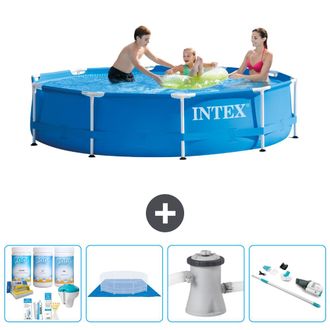 Intex Piscina Con Estructura Redonda - 305x76 Cm - 7-piezas S20999