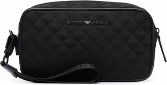 Emporio Armani Beautycase met volledig logo