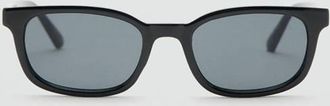 Mango Occhiali da sole acetato rettangolari nero - Uomo - Taglia unica - MANGO MAN