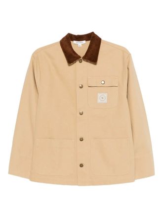 Sporty & Rich Gaia corduroy-collar jacket - Brown