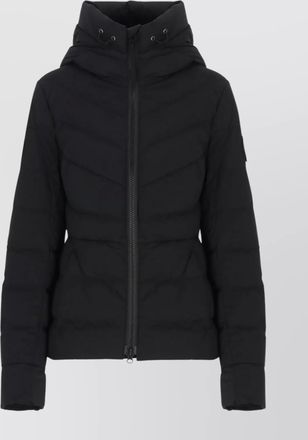 Canada Goose womens hooded quilted down jacket
