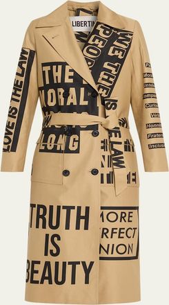 Libertine - Libertine Democracy Lean Trench Coat