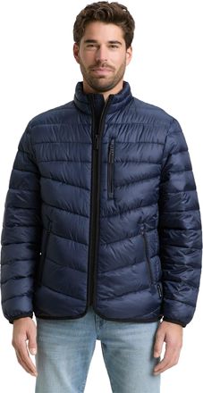 Tom Tailor Steppjacke TOM TAILOR, Herren, Gr. 3XL, sky captain blau, Steppware, Obermaterial: 100% Polyester. Futter: 100% Polyester, unifarben, regular fit norm