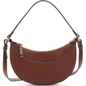 Mango Oval Faux Leather Shoulder Bag at Nordstrom