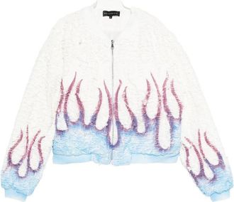 Who Decides War by Ev Bravado Outerwears Bianco, Blu-Uomo