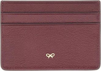Anya Hindmarch Peeping Eyes bow card holder - Purple