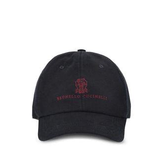 Brunello Cucinelli Logo-embroidered Baseball Cap