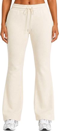 I Saw It First Joggingbroek voor dames met uitlopende pijpen, open zoom en een ruime pasvorm (Cr&egrave;me)