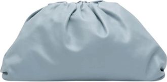 Bottega Veneta Pre-owned Clutches, female, Blue, Size: ONE SIZE Pre-owned The Pouch Clutch