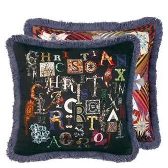 Schubiger M&ouml;bel Kissen Do You Speak Lacroix? - Multicolore