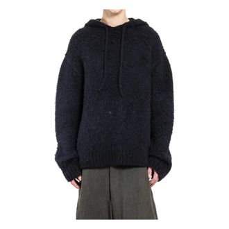 Uma Wang Hombre, Sudaderas, Negro, Talla: S