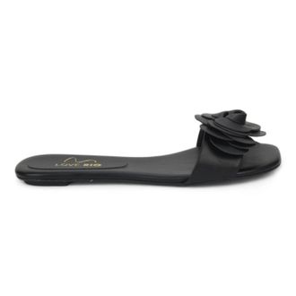 Love Rio Womens Rosita Fine Threads Slide Sandal In Rose Petals - Black