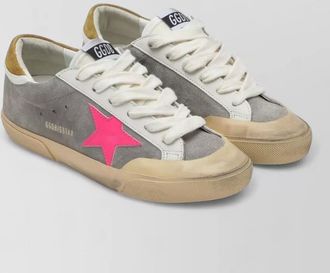 Golden Goose sneaker suede upper rubber sole star