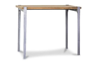 PIB Mesa alta de madera marron