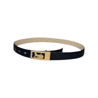 Celine Pre-owned Belts, unisex, Black, Size: ONE SIZE Pre-owned Leather Belt