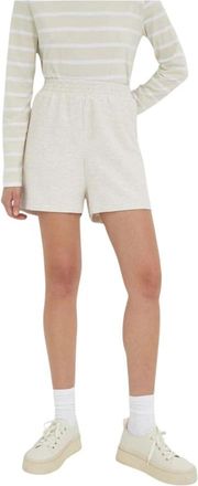 American Vintage Zaotown Shorts - Dames - Bermuda - Beige - M - Katoen - Korte Broeken
