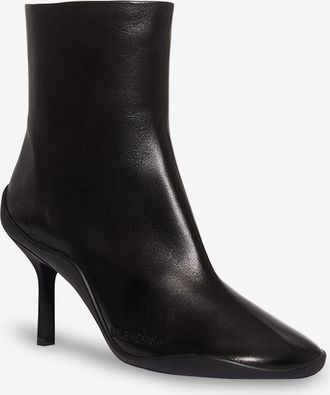 Balenciaga Glattleder-Stiefeletten mit Pfennigabsatz Shibuya 80