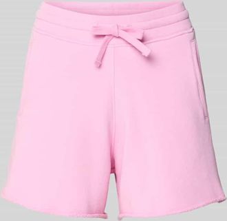 Rich & Royal Sweatshorts mit Rollsaum und Eingrifftaschen in Rosa, Gr&ouml;&szlig;e XS