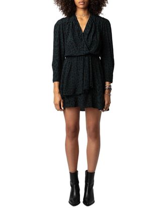 Zadig&Voltaire Rogers Soft Leo Silk Dress