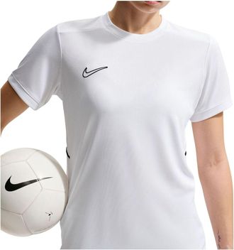Nike (WMNS) Nike Academy Dri-FIT T-Shirt White Black HM0815-100