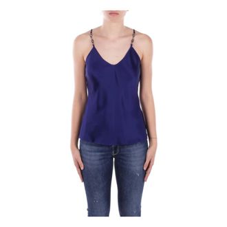 Max Mara Dames, Tops, Blauw, Maat: M